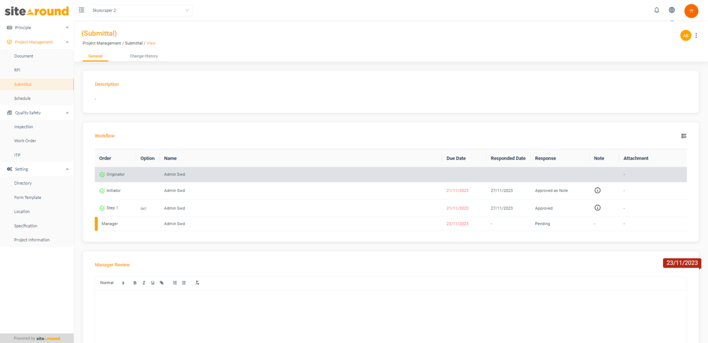Sitearound: All in One Construction Management Technology