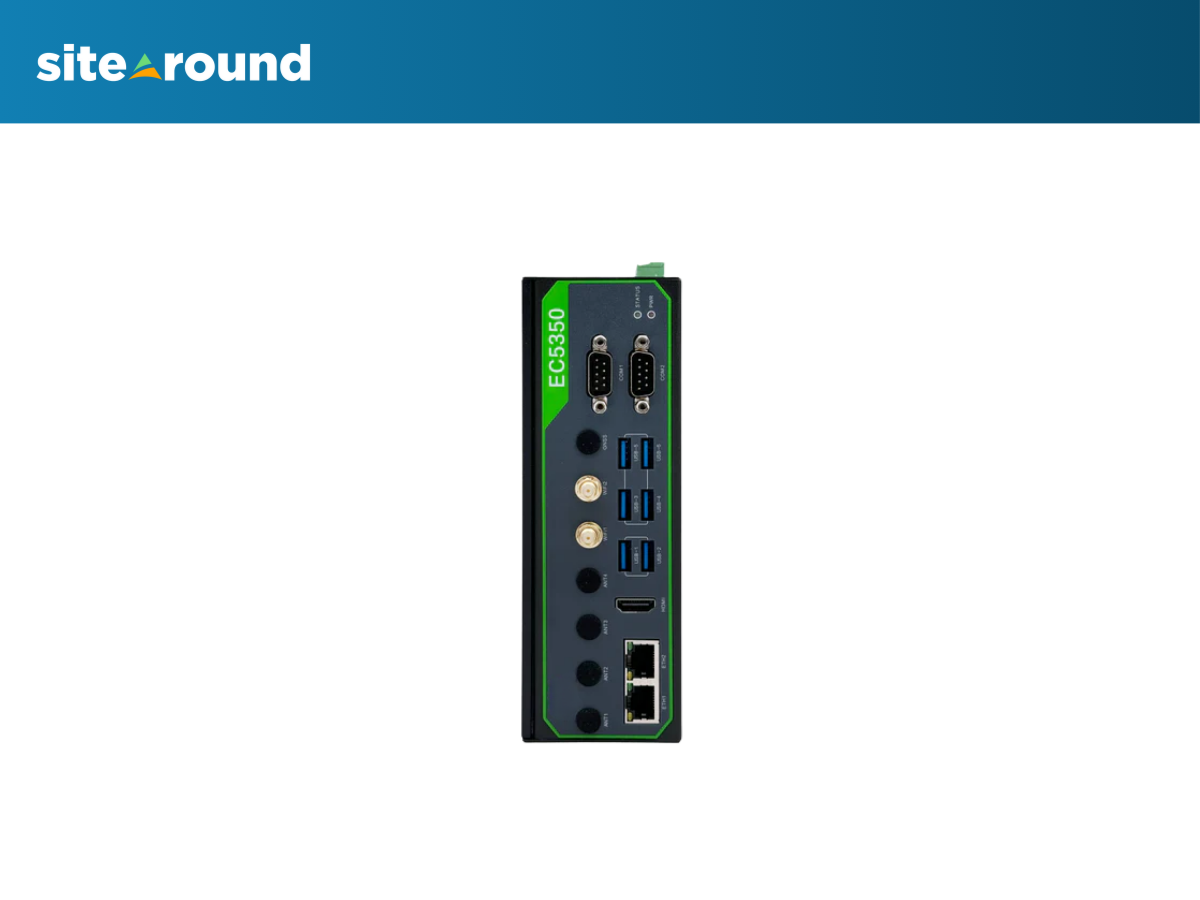 EC5500 Series Edge AI Inference Fanless Computer EC5350