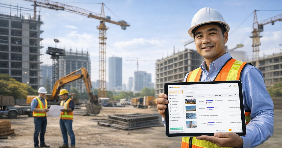 Sitearound: All in One Construction Management Technology